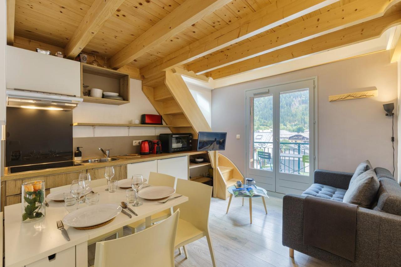 Central Duplex Apartment - Blanc Neige - Happy Rentals Chamonix Exterior foto
